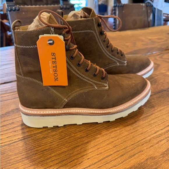 Stetson Lace-Up work boots - Picture 3 of 5